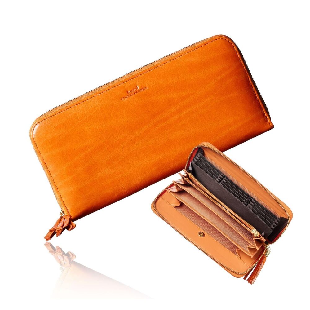 3112 Align type Long wallet Leather made by MASINI in Italy Cowhide